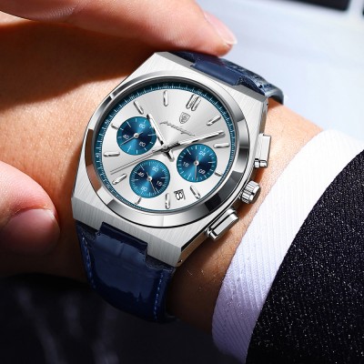 Fashionable, multifunctional, quartz-powered and luminous men's watches from famous brands